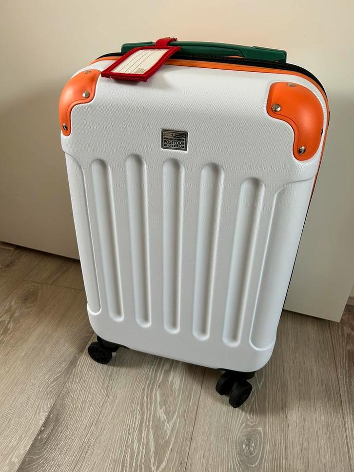 Handbagage koffer Postcode loterij NIEUW, Sieraden, Tassen en Uiterlijk, Koffers, Nieuw, Hard kunststof, 50 tot 60 cm, 35 tot 45 cm