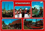 Ansichtkaart Spakenburg, klederdracht, haven, dorpsgezicht, Verzamelen, Ansichtkaarten | Nederland, Ophalen of Verzenden, 1980 tot heden