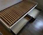 Ikea Flaxa bed 90x200 (incl laden + lattenbodem, evt matras), 90 cm, Gebruikt, Ophalen of Verzenden, Eenpersoons