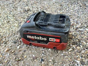metabo accu 5.5 ah 18V beschikbaar voor biedingen