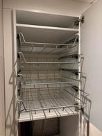 Draadmanden met rails (IKEA) 6 stuks (55 cm breed), Huis en Inrichting, Keuken | Keukenelementen, Ophalen, Zo goed als nieuw, 25 tot 50 cm