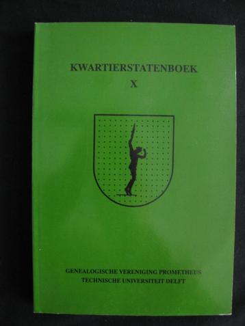 Genealogie. Kwartierstatenboek X. Prometheus Delft beschikbaar voor biedingen
