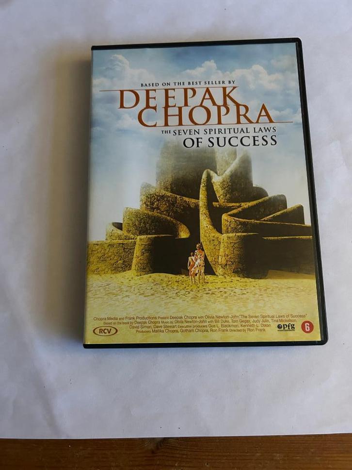 Deepak Chopra the Seven Spiritual Laws of Success DVD, Cd's en Dvd's, Dvd's | Documentaire en Educatief, Zo goed als nieuw, Overige typen