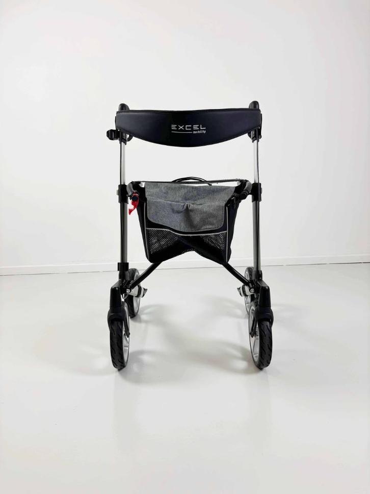 Excel rollator Esprit S4 – Lichtgewicht met Airglide wielen, Diversen, Rollators, Zo goed als nieuw, Lichtgewicht, Opvouwbaar