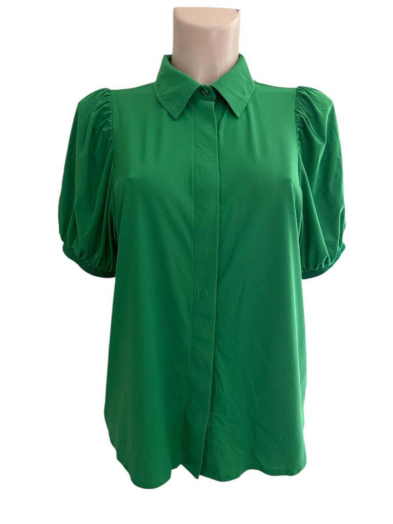 Studio Anneloes blouse S, Maat 38/40 (M), Ophalen of Verzenden, Zo goed als nieuw, Groen