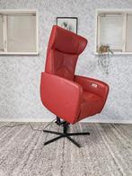 Prominent Sorisso luxe sta op stoel relax fauteuil, Huis en Inrichting, Fauteuils, Prominent, Minder dan 75 cm, Leer, Ophalen of Verzenden