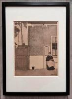 Jan Mankes 1889-1920 / Heliogravure Breiend Vrouwtje 1923, Antiek en Kunst, Kunst | Etsen en Gravures, Ophalen of Verzenden