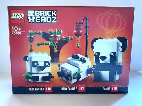 Lego 40466 Brickheadz Panda's voor Chinees Nieuwjaar, Kinderen en Baby's, Speelgoed | Duplo en Lego, Nieuw, Lego, Complete set