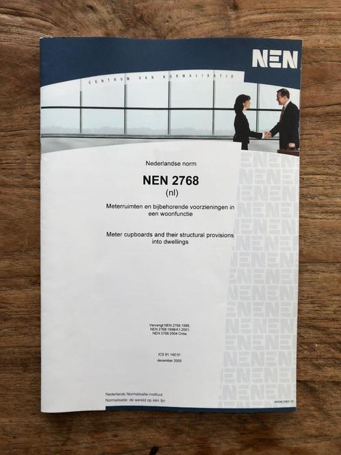NEN 2768 Meterkasten +bijbehorende bouwkundige voorzieningen, Boeken, Techniek, Nieuw, Elektrotechniek, Ophalen of Verzenden