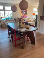Eetkamertafel Deens ovaal noten kleur, Huis en Inrichting, Tafels | Eettafels, Ophalen, 100 tot 150 cm, Ovaal, Nieuw