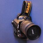 Nikon D5000 + 18-55mm VR-lens + 2 accu’s + draagtas, Ophalen of Verzenden, Zo goed als nieuw, Nikon