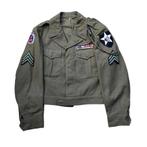WWII US Ike Jacket 2nd Infantry Division Named, Verzamelen, Militaria | Tweede Wereldoorlog, Ophalen of Verzenden, Amerika, Embleem of Badge
