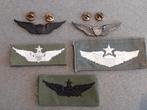 US Army Aviatior Badge 5 verschillende, Verzamelen, Militaria | Algemeen, Embleem of Badge, Amerika, Ophalen of Verzenden, Landmacht