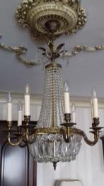 lusters, Huis en Inrichting, Lampen | Kroonluchters, Ophalen, Zo goed als nieuw, Glas