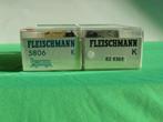 Fleischmann wagons 5806 + 82 5365, Hobby en Vrije tijd, Gebruikt, Gelijkstroom, Fleischmann, Wagon