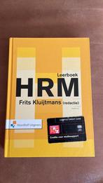 Leerboek HRM - Frits Kluijtmans, Boeken, Ophalen of Verzenden, Zo goed als nieuw
