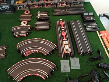 Carrera Go racebaan, drie autos, electronies tijdwaarneming beschikbaar voor biedingen