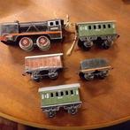 Antiek treinstel Gama met rails ., Antiek en Kunst, Ophalen of Verzenden