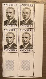 Frans Andorra - george Pompidou, Ophalen of Verzenden, Postfris