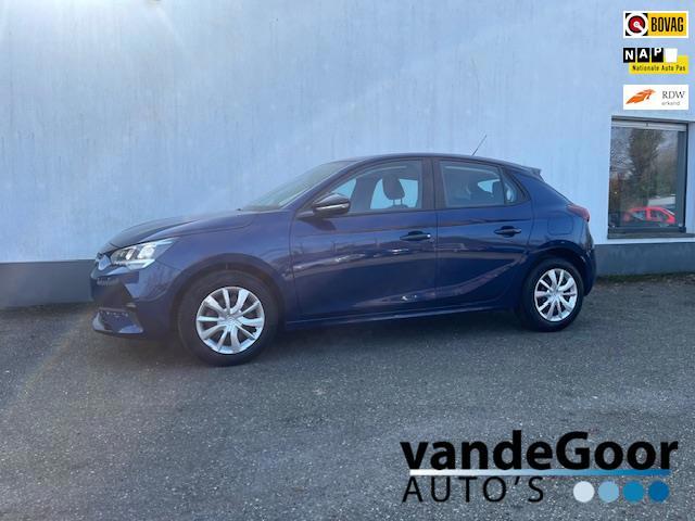 Opel Corsa 1.2 Edition, '20, 5-deurs, navigatie, 62000 km ne, Auto's, Opel, Bedrijf, Te koop, Corsa, ABS, Airbags, Airconditioning