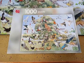 Puzzel vogels jumbo 1000 stukjes