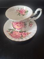 Royal albert porselein, Ophalen of Verzenden, Zo goed als nieuw, Porselein, Kop en/of schotel