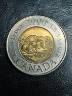 2 Dollar 2000 Canada knowledge, Ophalen of Verzenden, Noord-Amerika, Losse munt