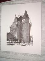 Tekening van Hallepoort in Brussel Periode 1900 - 1944, Antiek en Kunst, Ophalen of Verzenden