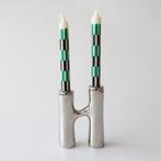 Menu Twogether kandelaar chroom deens design, Ophalen of Verzenden, Zo goed als nieuw, Overige materialen, Minder dan 25 cm