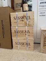 Sassicaia 2022 OHK - Houten Kist, Nieuw, Rode wijn, Vol, Italië