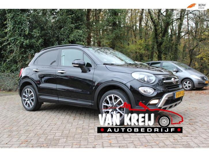 Fiat 500 X Cross 1.4 Turbo MultiAir Cross, Trekhaak, Carplay, Auto's, Fiat, Particulier, Te koop, 500X, ABS, Airbags, Airconditioning