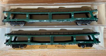 Twee keer Fleischmann autotransporter 5284 HO beschikbaar voor biedingen