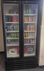 Dranken Koelkast - Werkend - dubbel glazen deur, Ophalen of Verzenden