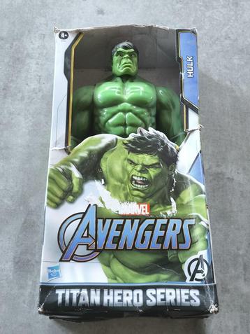 MARVEL AVENGERS TITAN HEROES FIGUUR HULK 30CM beschikbaar voor biedingen