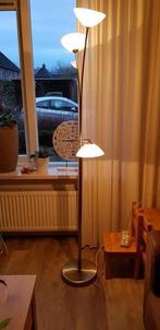 Vloerlamp, Huis en Inrichting, Lampen | Vloerlampen, Ophalen of Verzenden, Gebruikt, Glas, 150 tot 200 cm