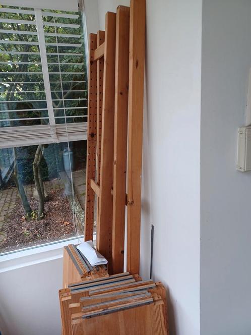 Houten Stellingkast, Huis en Inrichting, Kasten | Stellingkasten, Gebruikt, Ophalen