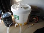 Zelf bier brouwen pakket: gistemmer, waterslot etc & Bulldog, Ophalen of Verzenden, Gebruikt, Overige merken