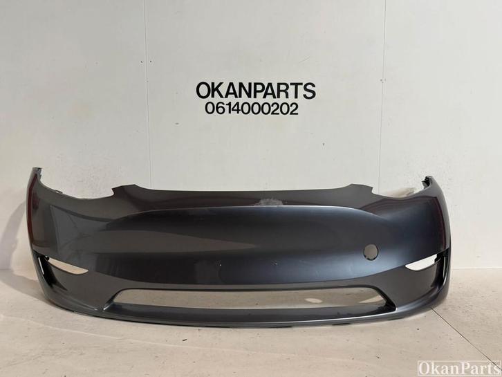 Tesla Model Y voorbumper, Auto-onderdelen, Carrosserie en Plaatwerk, Bumper, Voor, Gebruikt, Ophalen of Verzenden