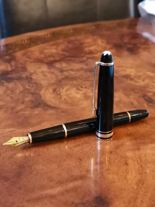 Montblanc meisterstuck 14k fountain pen 144, Verzamelen, Pennenverzamelingen, Zo goed als nieuw, Vulpen, Mont Blanc, Ophalen of Verzenden