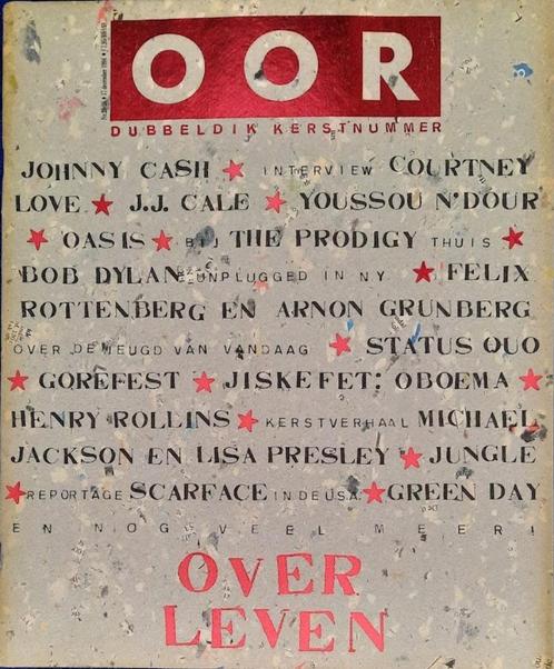 OOR 25-26-1994 Dubbeldikke Kersteditie Cash Courtney Love JJ, Boeken, Tijdschriften en Kranten, Zo goed als nieuw, Muziek, Film of Tv
