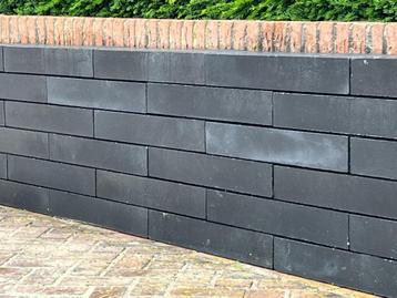 Toppertje Bloembak stappelblokken antraciet l60 b15 h10 beschikbaar voor biedingen