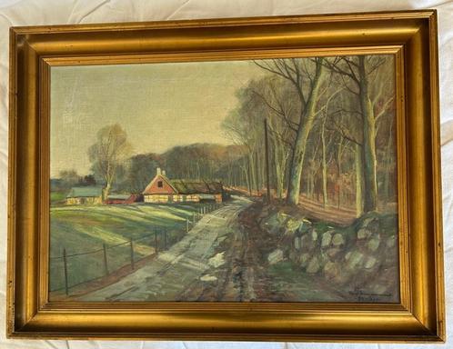 Carl Wennemoes (1890-1965), Antiek en Kunst, Kunst | Schilderijen | Klassiek, Ophalen of Verzenden