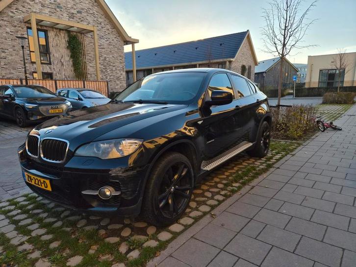 BMW X6 Xdrive 35i 306pk Youngtimer, Auto's, BMW, Particulier, X6, Benzine, E, SUV of Terreinwagen, Automaat, Geïmporteerd, Zwart