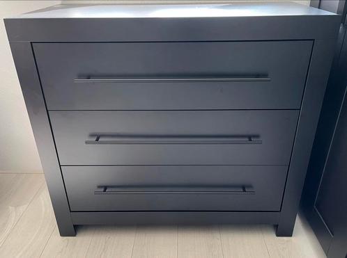 Commode zwart, europe baby vittoria |||, Kinderen en Baby's, Kinderkamer | Commodes en Kasten, Zo goed als nieuw, 90 tot 105 cm