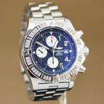 Breitling Super Avenger A13370 Diamant Full Set, Staal, Gebruikt, Staal, Breitling