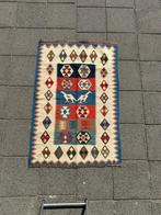 Handgeweven Kelim - Kilim Qashqai tapijt 150*102 cm, Wol, Ophalen of Verzenden, Zo goed als nieuw, NA