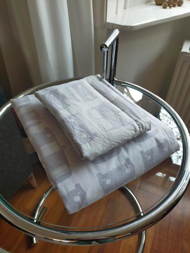 Ferm Living Dekbedovertrek + Kussensloop : Auto's 130x180cm, Huis en Inrichting, Slaapkamer | Beddengoed, Gebruikt, Dekbedovertrek