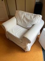Witte fauteuil Ikea met nieuwe hoezen nog in verpakking!, Ophalen, Eenpersoons, Nieuw, 75 tot 100 cm