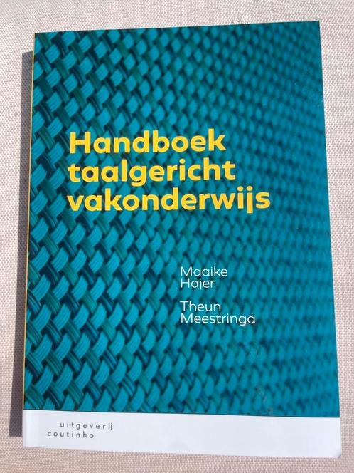 Handboek taalgericht vakonderwijs 4e druk, Boeken, Studieboeken en Cursussen, Zo goed als nieuw, Ophalen of Verzenden