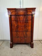Ladenkast, Chiffonniere, Kast, Mahonie, Empire, 1810-1820, Ophalen